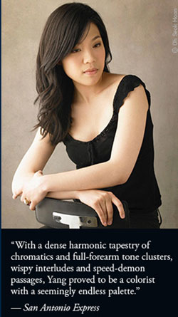 Joyce Yang, piano